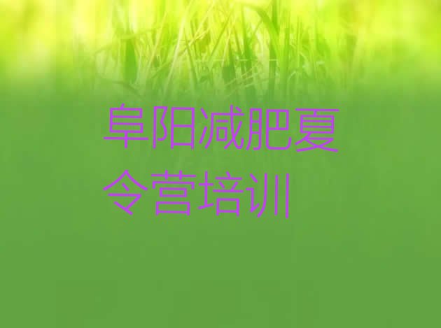 十大2025年阜阳参加减肥训练营价格排行榜