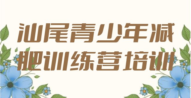 十大汕尾城区训练营减肥排行榜