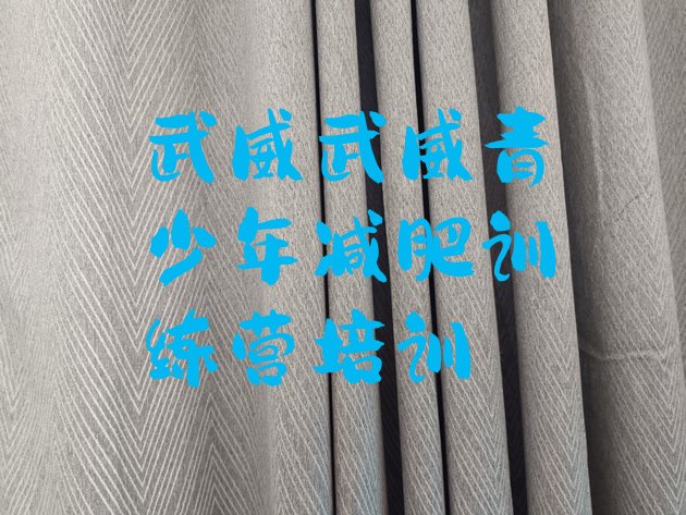 十大2025年武威减肥训练营哪里有排名前十排行榜