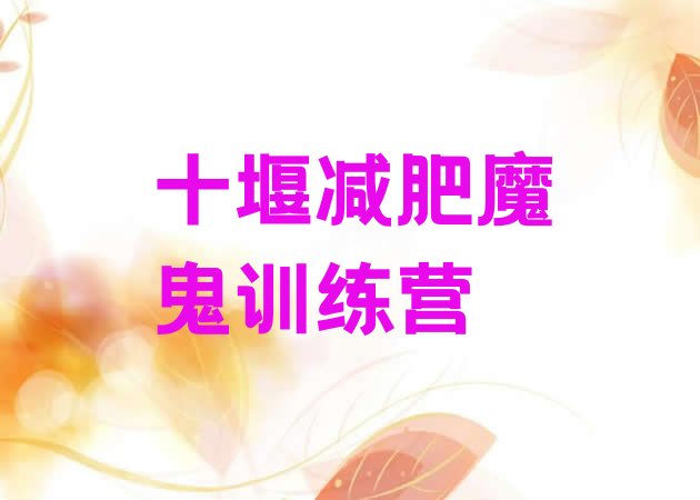 十大十堰减肥魔鬼训练营排行榜