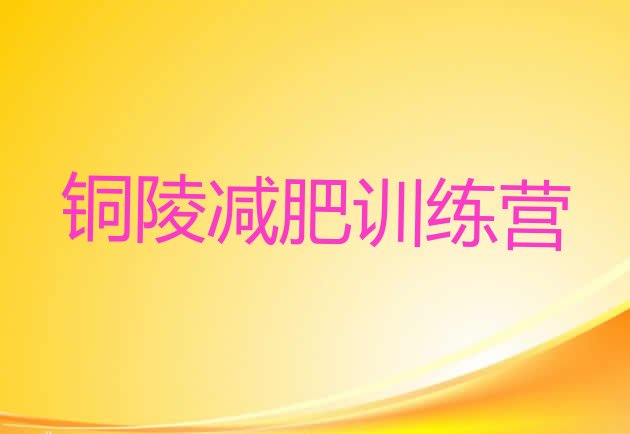 十大2026年铜陵集体减肥训练营排行榜