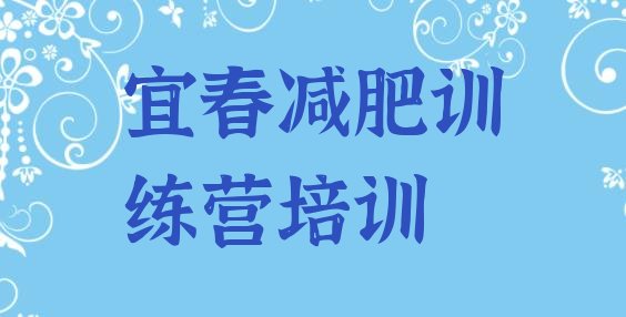 十大2026年宜春减肥达人训练营收费排行榜
