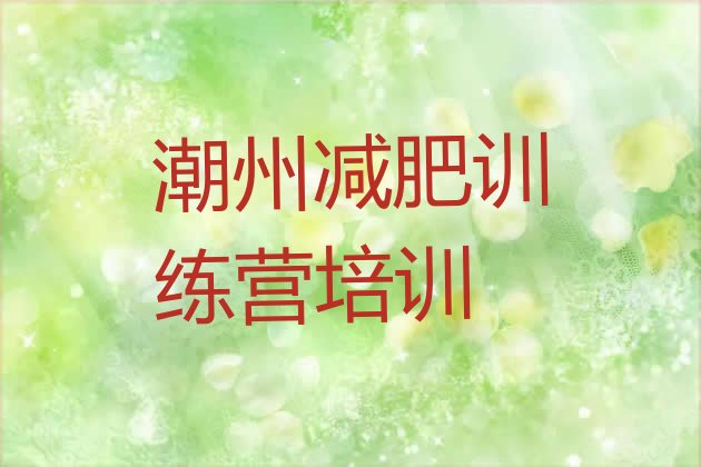 十大2026年潮州潮安区集中减肥训练营实力排名名单排行榜