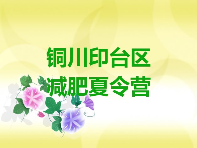 十大铜川印台区减肥训练营哪里有排行榜