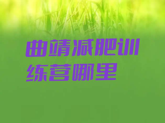 十大曲靖减肥训练营哪里排行榜