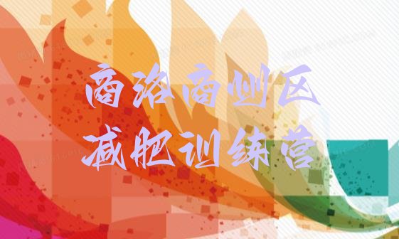 十大2026年商洛商州区减肥班训练营排名排行榜