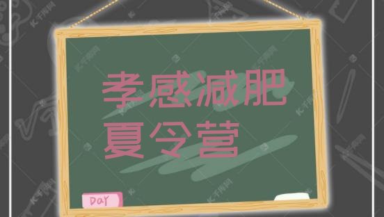 十大2026年孝感减肥达人训练营价格排行榜
