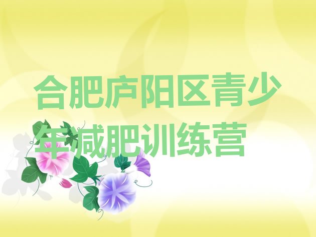 十大2026年合肥庐阳区暑期减肥训练营哪家好名单更新汇总排行榜
