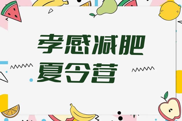 十大2026年孝感减肥训练营收费排名前五排行榜