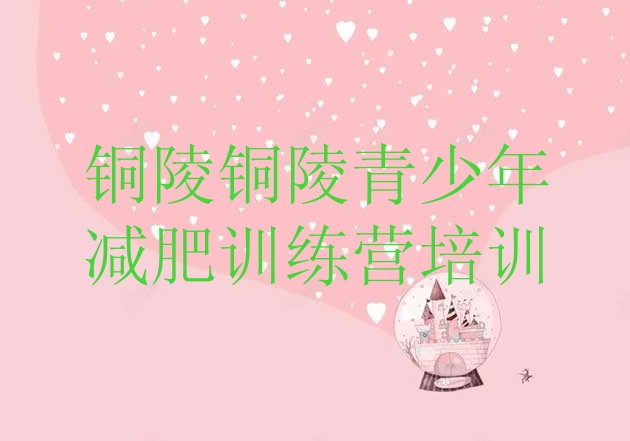 十大铜陵义安区健康减肥训练营排行榜