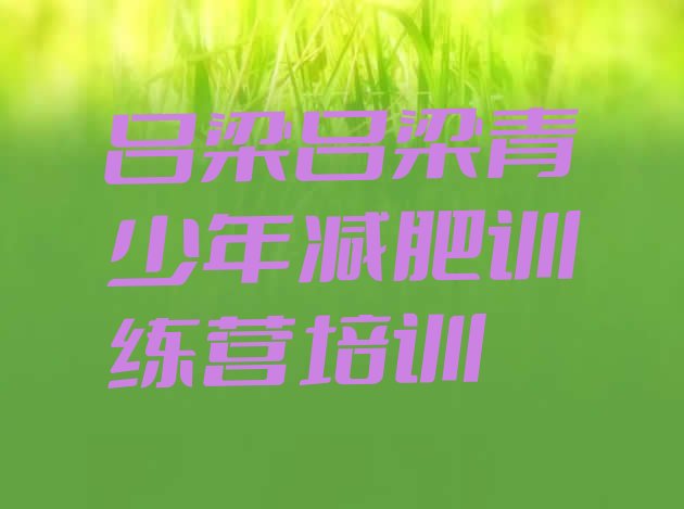 十大2026年吕梁集中减肥训练营实力排名名单排行榜