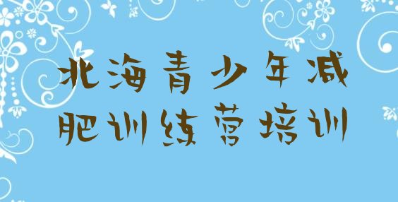 十大北海减肥达人训练营排名top10排行榜