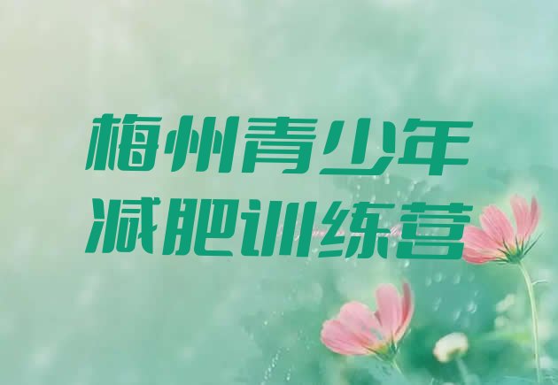 十大2026年梅州减肥训练营在哪里排名top10排行榜