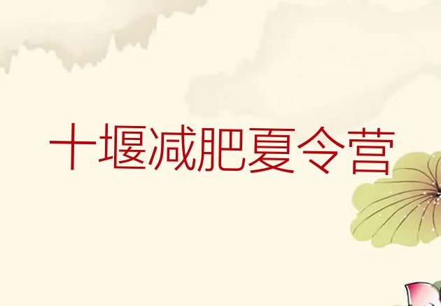 十大2026年十堰达人减肥训练营排行榜