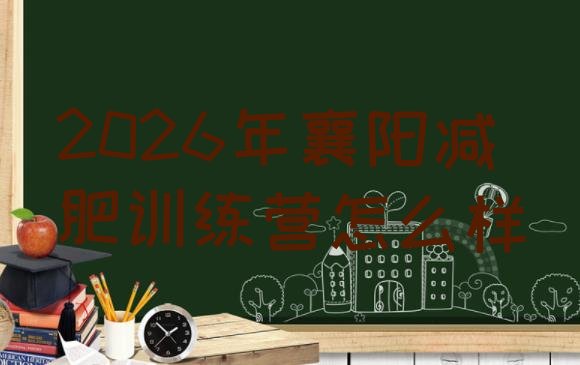 十大2026年襄阳减肥训练营怎么样排行榜