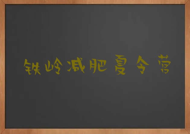 十大2026年铁岭那里有减肥训练营排行榜