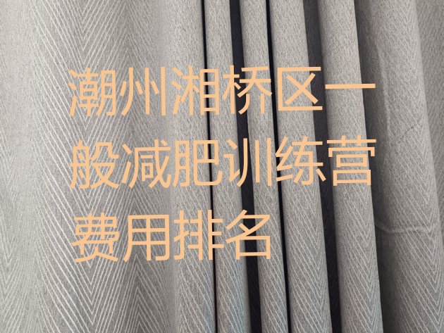 十大潮州湘桥区一般减肥训练营费用排名排行榜