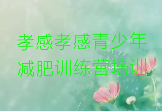 十大孝感哪有减肥训练营排名一览表排行榜