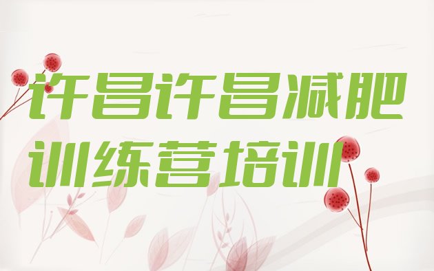 十大2026年许昌魏都区封闭减肥训练营怎么样排行榜