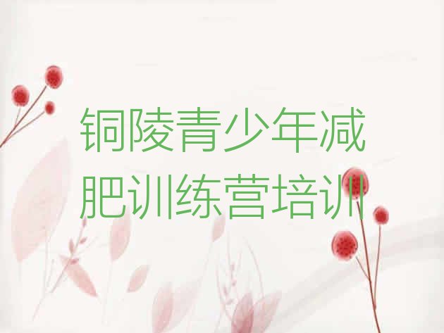 十大铜陵义安区减肥训练营收费排名排行榜