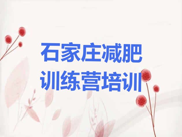 十大2026年石家庄便宜的减肥训练营十大排名排行榜