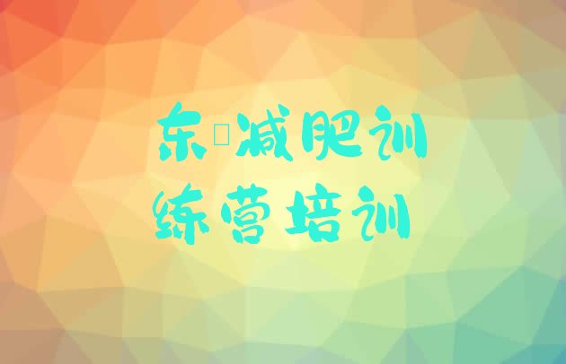 十大2026年东莞参加减肥训练营价格推荐一览排行榜
